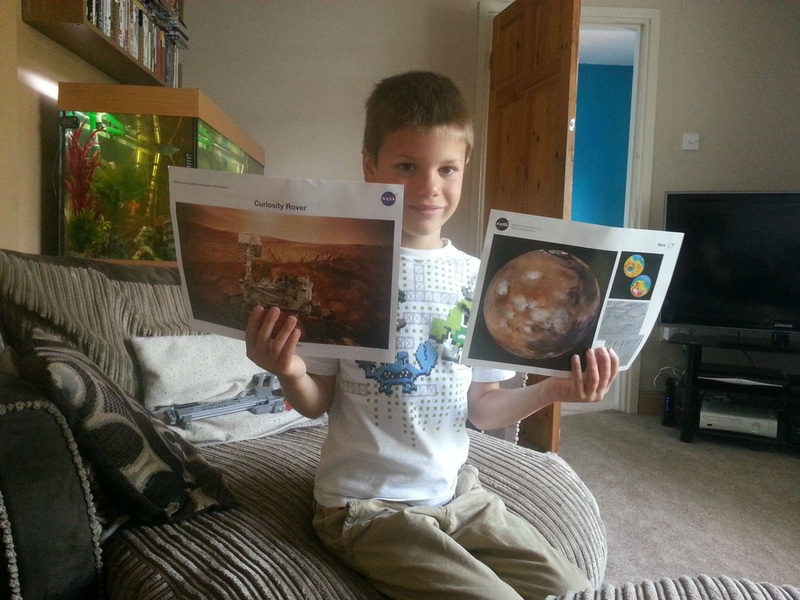 Illustration for article titled NASA responds to a seven-year-old's request to go to Mars